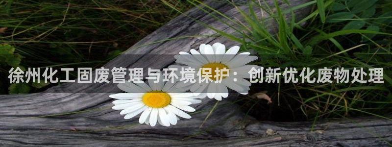 亿万先生 菲律宾：徐州化工固废管理与环境保护：创新优化废物处理