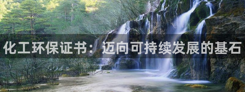 亿万网络科技有限公司ceo：化工环保证书：迈向可持续发展的基石