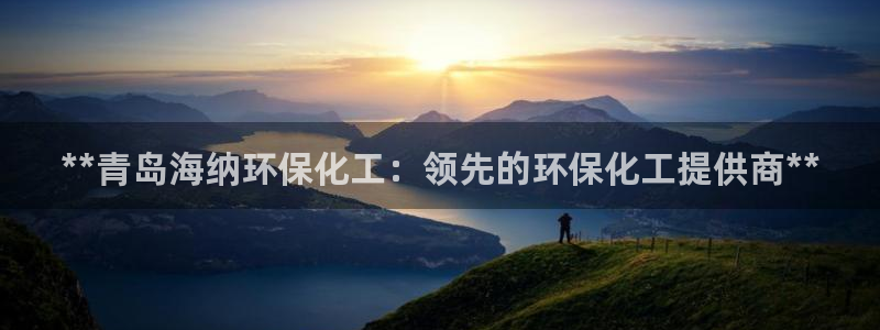 亿万先生app：**青岛海纳环保化工：领先的环保化工提供商**