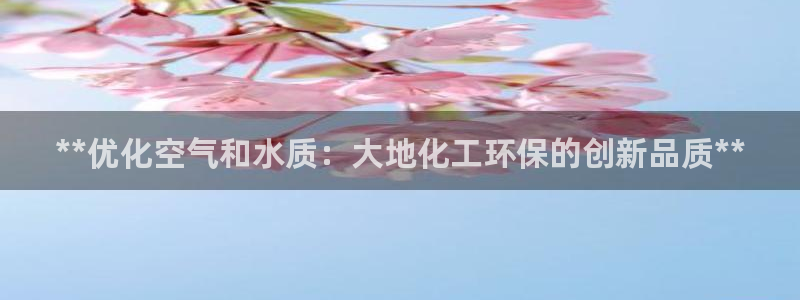 亿万先生现在的网址谁知道是真的：**优化空气和水质：大地化工环保的创新品质**
