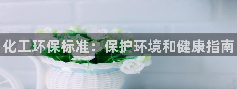 mr8001亿万先生：化工环保标准：保护环境和健康指南
