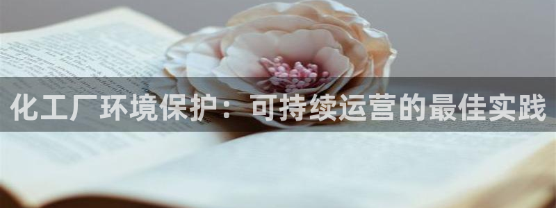 亿万先生手机版入口在哪：化工厂环境保护：可持续运营的最佳实践