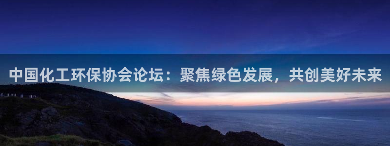 亿万的亿：中国化工环保协会论坛：聚焦绿色发展，共创美好未来
