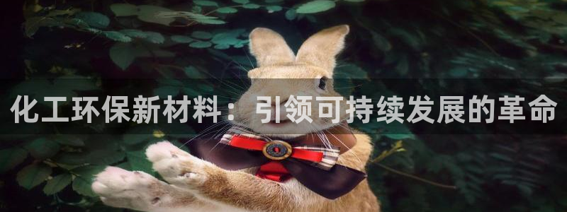 亿万首富游戏：化工环保新材料：引领可持续发展的革命