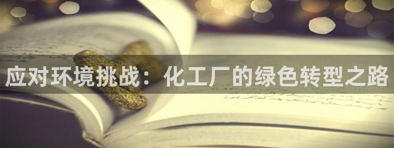亿万购平台最新消息：应对环境挑战：化工厂的绿色转型之路