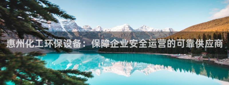 亿万番外：惠州化工环保设备：保障企业安全运营的可靠供应商