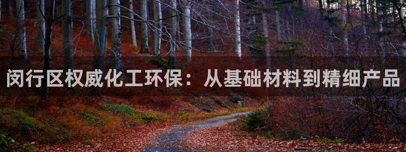 亿万先生现在的网址谁知道是真的：闵行区权威化工环保：从基础材料到精细产品